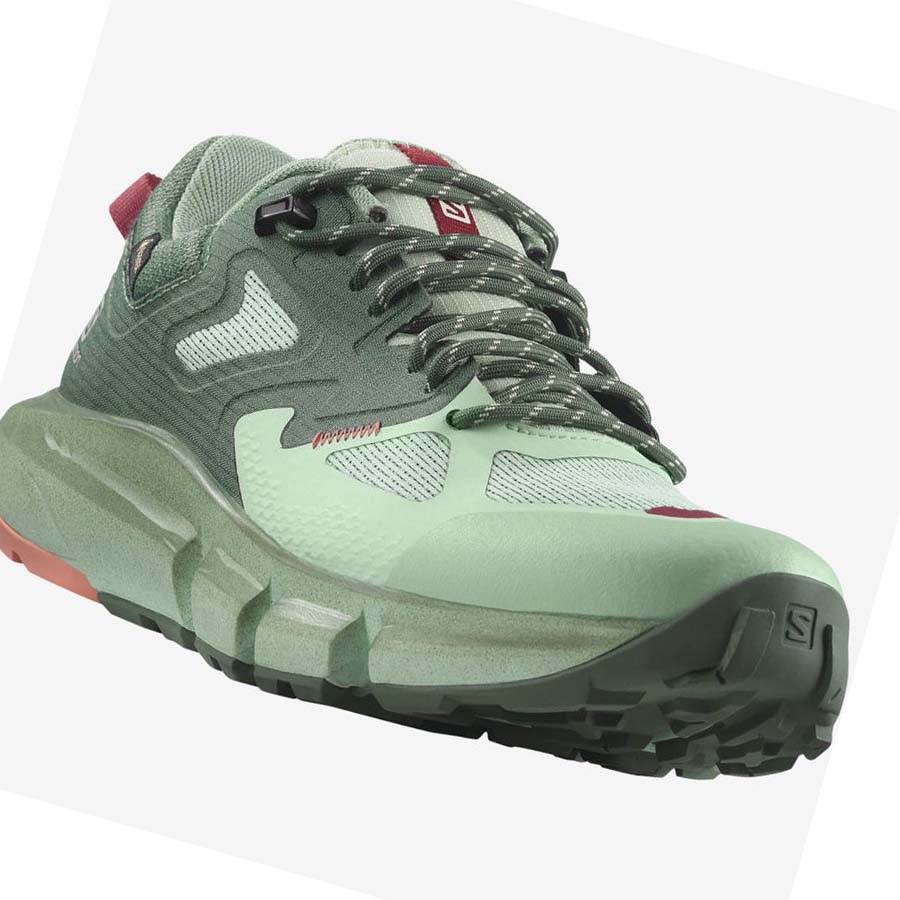 Tenis Senderismo Salomon WoPREDICT HIKE GORE-TEX Mujer Turquesa | MX 2788SGL